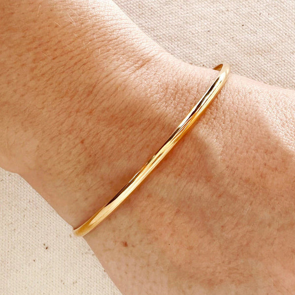 18k Gold Filled Classic Bangle