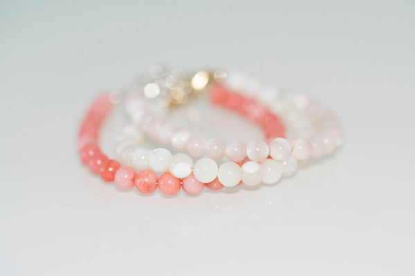 Mother of Pearl White Kiss