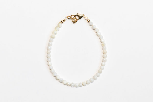Mother of Pearl White Kiss