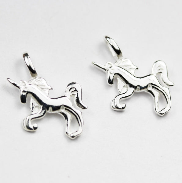 Sterling Silver Unicorn Charm