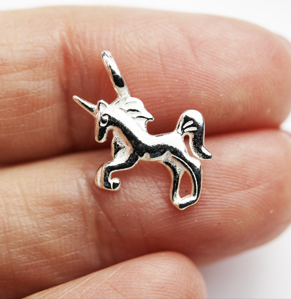 Sterling Silver Unicorn Charm